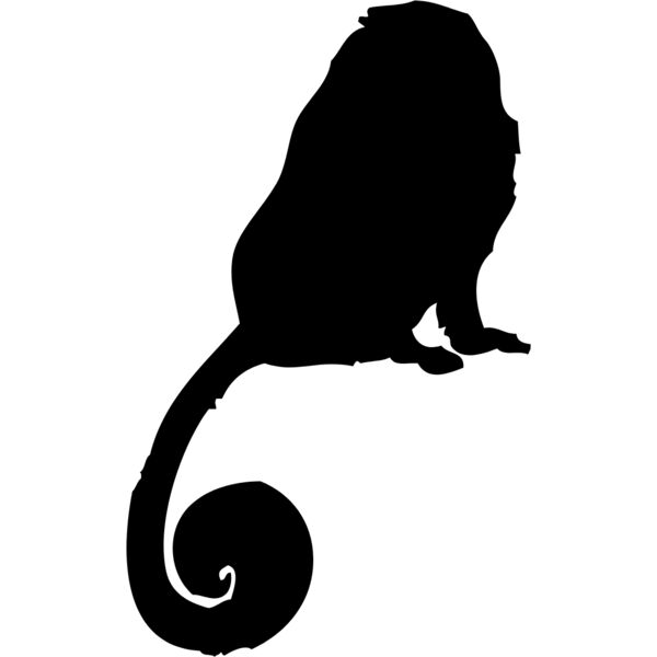 Monkey Silhouette 4 Thumbnail