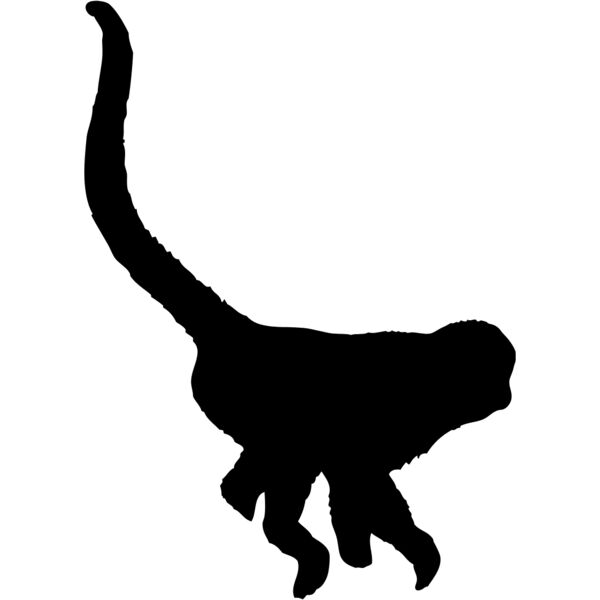 Monkey Silhouette 8 Thumbnail