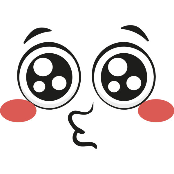 Cartoon Kissing Face 1 Thumbnail