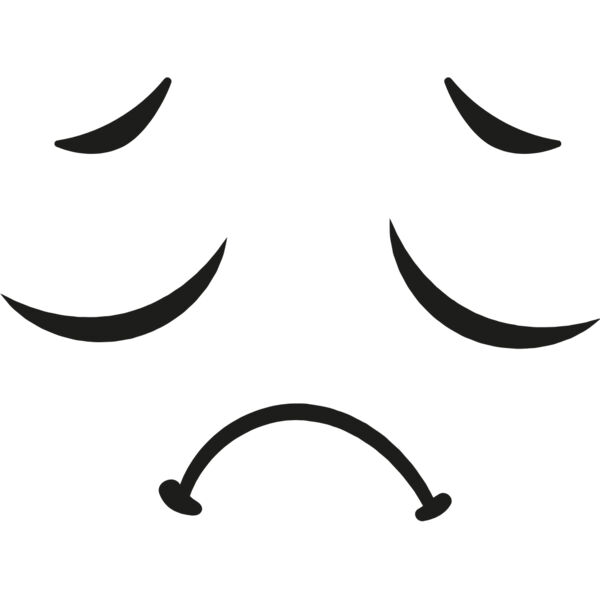 Cartoon Tired Sleeping Face 2 Thumbnail