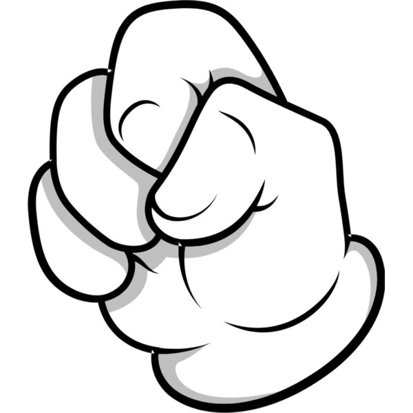 Cartoon Hand Fist Punch 3 Thumbnail