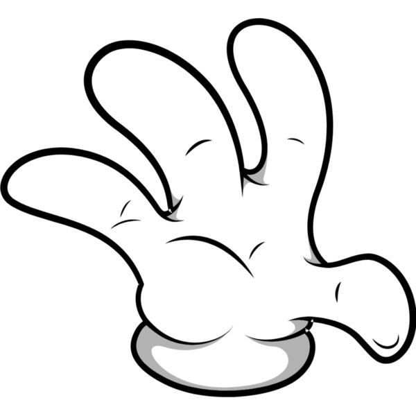 Cartoon Hand Reaching 3 Thumbnail