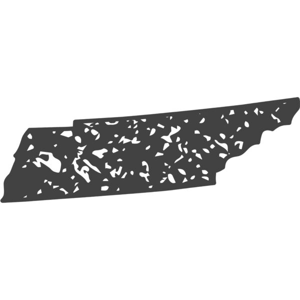 Tennessee Map Silhouette 4 Thumbnail