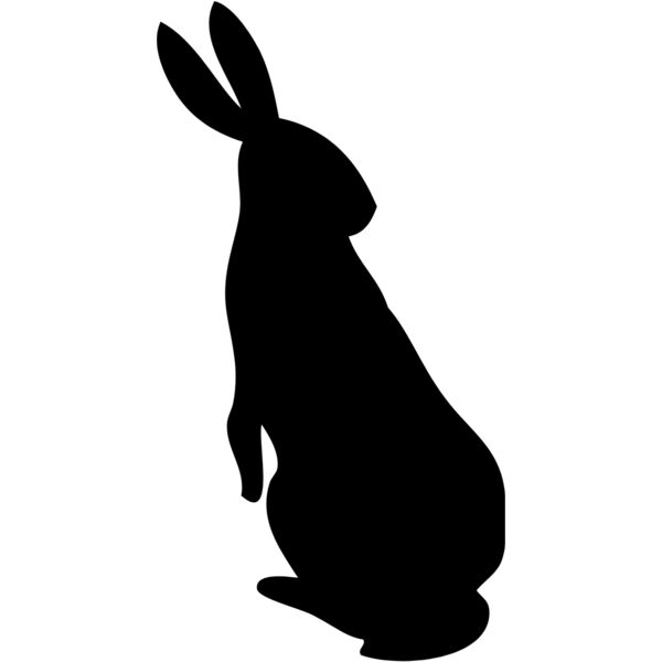 Rabbit Silhouette 3 Thumbnail