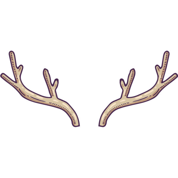 Watercolor Antlers 1 Thumbnail