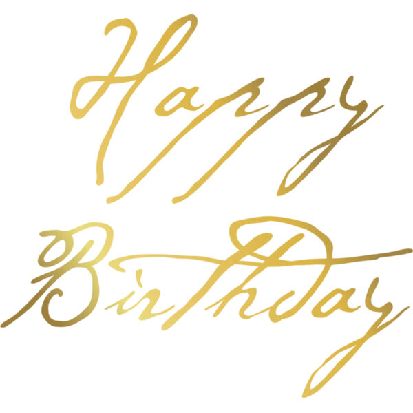 Watercolor Happy Birthday Text 1 Thumbnail