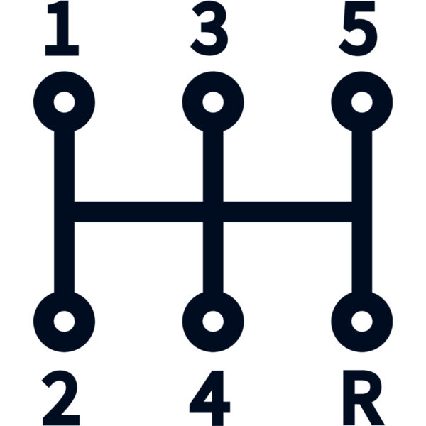 5 Speed Shift Pattern Icon 1 Thumbnail