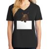Ladies Core Cotton V-Neck Tee Thumbnail