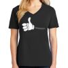 Ladies Core Cotton V-Neck Tee Thumbnail