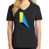 Ladies Core Cotton V-Neck Tee Thumbnail