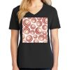 Ladies Core Cotton V-Neck Tee Thumbnail