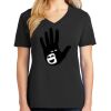 Ladies Core Cotton V-Neck Tee Thumbnail